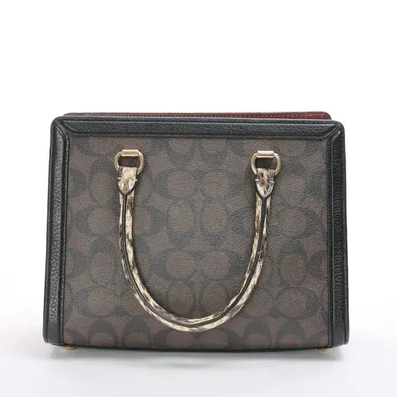 Coach Grace Carryall Signature Canvas Bag - Picture 2 of 8